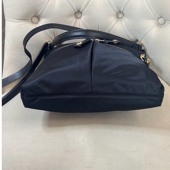 Henri Bendel Jettsetter Nylon Black Crossbody Bag EUC - Picture 4 of 12